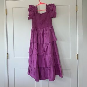 Purple maxi cleobella dress. NWT